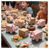 VGOODALL 50PCS Small Gift Boxes, 2 x 2 x 2 inches Mini Party Favor Boxes with Blank Tags for Wedding Bridal Shower Birthday Party DIY - Retail: $8