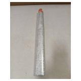 rabbitgoo Window Privacy Film Frosted Glass Film Removable Vinyl Door Coverings UV Blocking Decorative Static Cling Non-Adhesive Window Clings Sticker for Home Decor, 17.5 x 78.7 Inches - Retail: $7