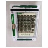 KEYYOU Lash Clusters Kit Natural Wispy DIY Lash Extension Kit 144pcs Lashes Clusters Eyelash Extension with Mascara Brush Bond and Seal Glue Remover Applicators and Brush for Lashes Extensions (Y01) -