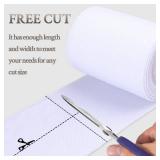 IFNOW Hook and Loop Cable Ties Electrical 32FT Reusable Fastening Tape Double-Sided Cable Ties Hook-and-Loop Management Tape Strength 2