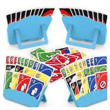 Tenyond Card Holders for Playing Cards - 4 Pack Playing Card Holder w/Foldable Stand for Stocking Stuffers, Travel Games, Seniors, Little Hand or Arthritis Hand, UNO, Poker, for Holidays Game Night - 