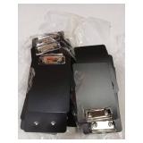 cobee Small Clipboards 4 x 6 Inch,24 Pack Plastic Mini Clipboard Memo Size with Low Profile Clip Pocket Clip Board for Offices Classroom Nursing Shopping Lists - Retail: $21