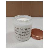 HOMSOLVER Sister in Law Gifts from Sister, Birthday Anniversary Christmas Engagement Bridal Shower Wedding Gifts for Sister in Law, Funny Lavender Candle Gift for Future Sister-in-Law (Lid Dented) - R