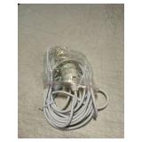 16FT Plug in Pendant Light Cord, Lamp Kit with E26/E27 Light Socket, Hanging Lamp Plug in, Safe & Sturdy, Easy Install, Perfect for DIY Projects, Light Bulb Socket, Lamp Cord - Retail: $9