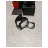 Mosonio Sport Rugged Case with Band for Apple Watch Band S11 S10 46mm Men, Waterproof Band with Screen Protector, 360°Protective Cover and Tough Bumper for iwatch Series 11 10(Black,46mm) - Retail: $