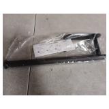 DEKAVA Paper Towel Holder Under Cabinet Wall Mount for Kitchen Towel, Self-Adhesive Bar, Rack, SUS304 Stainless Steel 13 inch (BlackA, 1) - Retail: $10