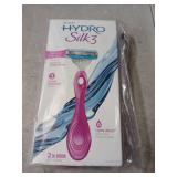 Schick Hydro Silk 3 Razors for Women with 2 Razor Blades Refills - Retail: $10