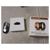 Vital Health Smart Ring for Women Black Vital Health Ring Smart Rings for Men with Fitness Tracking, Sleep Monitor, Activity Tracking, App (Size 8) - Retail: $27