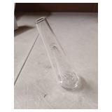 Stained Glass vase, Decorative Glass vase for Home decor (Transparent) - Retail: $21