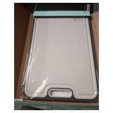 Titanium Cutting Board for Kitchen, Cutting Board Double Sided Food Grade, Pure Titanium/PP, Easy to Clean Large Size 16"x11" - Retail: $30