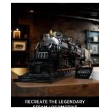 Nifeliz Big Boy Locomotive, Articulated Steam Locomotive Building Block Set, Legendary Steam Train Display Kit for Gift Giving (1,818 Pieces) - Retail: $70