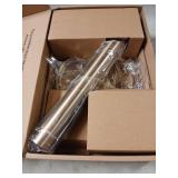 Ivilon Countertop Paper Towel Stand - Steady and Easy Tear - Fits All Paper Towel Rolls - Warm Gold - Retail: $25