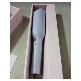 Inovocare Upgraded Automatic Rotating Curling Iron - CurlPro Plus Long Barrel Curling Wand for Long Hair, Ceramic Hair Curler for Women, Anti-Scald, Tangle-Free, 600M Ionic, Dual Voltage (Lavender) - 