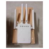 Internet Repeater Long Range Covers Up WiFi Extender Signal Booster - 6X Faster Internet Extender Ethernet Port - Retail: $30