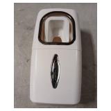 RIDGEPOLE Toothbrush Holder and Toothpaste Dispenser Set, Automatic Toothpaste Squeezer Dispenser, Dispenser Toothpaste Squeezer Kit, Wall Mounted Bathroom Accessories (White) - Retail: $7