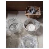 Electric Food Processor Vegetable Chopper, Kitchen Aid Easy Clean Meat Grinder with 2 Bowls (8 Cup Stainless Steel+8 Cup Glass), Small Food Mixer for Fruits/Meat/Nuts/Fish/Vegetable/Pet Food/Baby Food