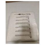 H.VERSAILTEX Natural Linen Sheer Curtains Flax Linen Blended Curtain Panels Living Room, Nickel Grommet Semitransparent Semi-Sheer Soft Privacy Drapes, Natural, 84 inches Long 2 Panels