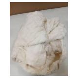 Gilprop Bed Headboard Cover Stretch Jacquard Bed Head Board Slipcover Dustproof Protector Velvet Cover for Bedroom Decor(White Queen 59"-67")