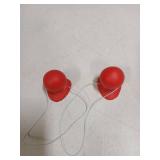 2 Pcs Red Honking Squeaking Clown Nose Rubber Clown Nose with Elastic for Adults Halloween Cosplay Christmas Costume Party Accessories