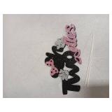 CHuangQi Onederful Oh Twodles Glitter Cake Topper, 1st 2nd Minnie Themed Birthday Cake Decor, Birthday Party Supplies (Oh Twodles)