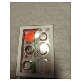 Hexasider 5 Pack Ring Cover Compatible with Oura Ring Gen 4/Oura Ring Gen 3 Horizon/Heritage, Abrasion-Resistant TPU Case for Oura Ring Protector Accessories for Oura Size 6