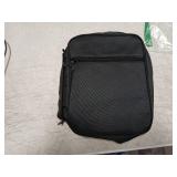 Bible Cover with Durable Handle,Carrying Book Case Church Bag Bible, Protective with Zippered Pocket,Bible Study Accessories Supplies,Gift for Mother Lady Women Men(Black)