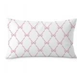 Fuasei Pink Coquette Bow Pillow Covers 12x20, Preppy Bow Room Decor, Preppy Pink Pillow Covers, Girly Bedroom Dorm Decor, Coquette Stuff