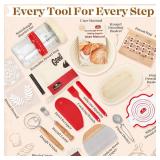 Sourdough Starter Kit, Sourdough Bread Baking Supplies, Sourdough Kit Home and Kitchen, Sourdough Starter Jar, Sourdough Jar, Bread Proofing Basket, Sourdough Bread Basket, Sour Dough Kit Tools