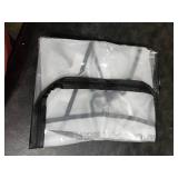 Universal Clear Baby Stroller Weather Shield - Waterproof Rain Cover Protection for Snow, Wind, Rain - Safe Material Travel Stroller Cart Accessory