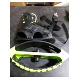 New Bounce Jumping Shoes - Kangaroo Jumping Shoes for Kids - Exercise Moon Boots - Bouncy Shoes for Ages 8-12 - Size 1-6 (32-38 EU) Green