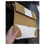 WIFTREY 12x4x4 Small Shipping Boxes set of 16, White Corrugated Cardboard Box 12