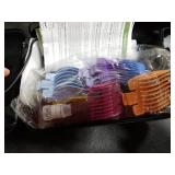 Wahl Home Haircutting Corded Clipper Kit with Adjustable Taper Lever, and 10 Color Coded Guards for Easy Clipping & Trimming - Model 79722