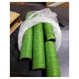 PowerKing Natural Sisal Replacement Scratching Post, 4 Pieces M8 Cat Scratch Post Refill Pole Parts for Refurbishment, White, Include Screws (Green-15.7