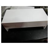 WELLAND Monitor Stand Riser with Drawers, Computer Monitor Stand, Desktop Organizer Stand for Laptop, PC, Office Supplies, White