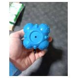 SCHITEC Squeaky Dog Chew Toy, Tough Durable Natural Rubber Bone with Toothbrush, Indestructible for Aggressive Chewers Large Medium Breed Teeth Cleaning