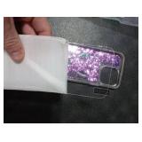 NGB Designed for iPhone 14 Pro-Max Case, Purple | Magnetic Compatible with MagSafe | Glitter Liquid Sparkle Cute Cover for Women Girls | with Screen Protector & Wrist Strap