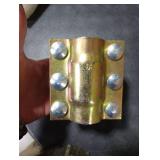 Water Pipe Repair Clamp,OD of The Applicable Pipe is About 1.33 inch,Leak Sealer for Pipes and Plumbing,Length About 4 inch,Suitable for PE/PPR Pipes,Steel/Iron Pipes