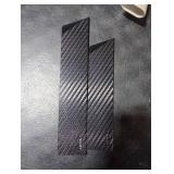 Asaya Professional Knife Edge Guards - Two Chef Blade Covers - 8.5 x 2 and 10.5 x 2 - Extra Strength, ABS Plastic and BPA-Free Felt Lining, non-Toxic and Food Safe - Knives Not Included (2 Piece L)