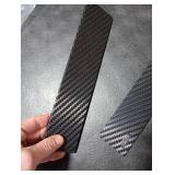 Asaya Professional Knife Edge Guards - Two Chef Blade Covers - 8.5 x 2 and 10.5 x 2 - Extra Strength, ABS Plastic and BPA-Free Felt Lining, non-Toxic and Food Safe - Knives Not Included (2 Piece L)