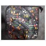 Retro Mushroom Pot Holders Set of 2, Kitchen Heat Resistant Forest Plant Moth Potholder for Microwave Cooking Baking Oven End Dishes and BBQ