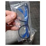 FANNYGO 3 Pack Kid Blue Light Glasses For Kids Girls Boys Computer Blue Light Kids Glasses Clear Glasses Age 3-9 (Black + Dark blue + Light blue)