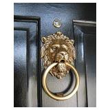 Authentic Vintage Brass Lion Door & Gate Knocker Handle Pull Door Accessories Home Decor