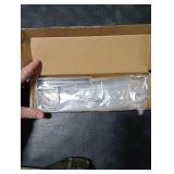 Mug Hooks Under Cabinet , 304 Stainless Steel Cup Hooks for Hanging Under Shelf, Mug Organizer Rack with 6 Hooks for Displaying Mugs, Coffee Cups and Kitchen Utensils,Fit for 0.8 or Less thickness