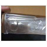 Mug Hooks Under Cabinet , 304 Stainless Steel Cup Hooks for Hanging Under Shelf, Mug Organizer Rack with 6 Hooks for Displaying Mugs, Coffee Cups and Kitchen Utensils,Fit for 0.8 or Less thickness