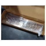 Mug Hooks Under Cabinet , 304 Stainless Steel Cup Hooks for Hanging Under Shelf, Mug Organizer Rack with 6 Hooks for Displaying Mugs, Coffee Cups and Kitchen Utensils,Fit for 0.8 or Less thickness