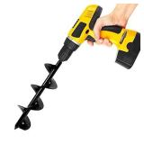 ERYTLLY Bulb Planter, Auger Spiral, Garden Planter Tool 3 x 12 inch,Rapid Umbrella Hole Digger for Planting Bulb Seedlings Bedding Tulips, and Digging Weeds Roots