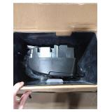 Bonsaii 10-Sheet Cross Cut Paper Shredder, 5.5 Gal Home Office Heavy Duty Shredder for Credit Card, Staple, Clip with Transparent Window(C209-D)