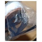 AhmyLion Figure Ice Skates for Beginners - White Comfortable Leather Ice Skates for Women, Men, Boys & Girls (Size Up 1 Size) (White, Womens Size-8/Mens Size 6.5)