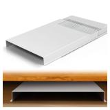 Dreyoo 1 Pack Air Vent Extender for Under Furniture, Adjustable Floor Vent Deflector (Extends from 16.5-32), Aluminum Alloy, Heat Resistant, Suitable for Under Bed, Sofa, Dresser, Improve Airflow