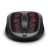 Nekteck Foot Massager Kneading Shiatsu Therapy Massage with Built in Heat Function and Power Cord - Black
